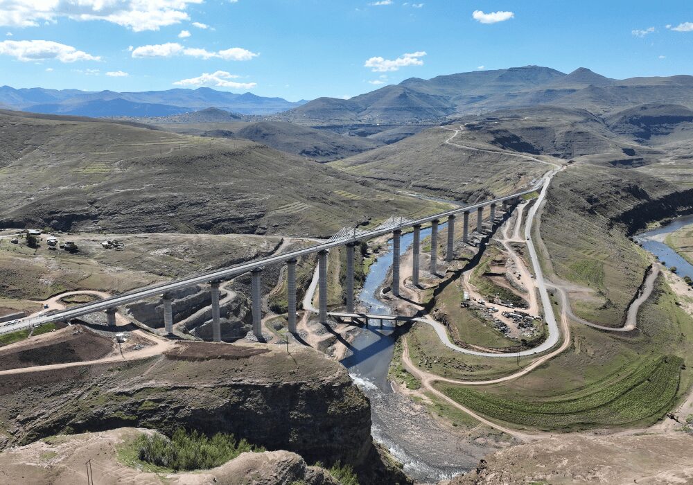 Lesotho Highland Water project water pipeline