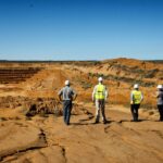 SRK Mining Engineers at a mine