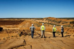 SRK Mining Engineers at a mine