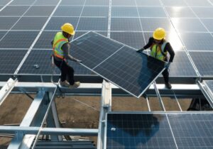 Solar installation for green energy production