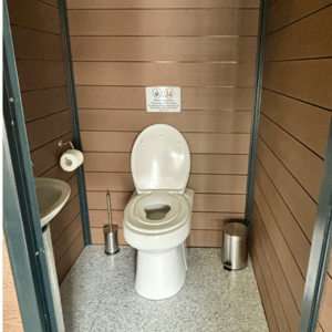 low water toilet facility