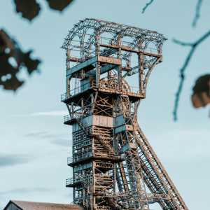 old mining vent