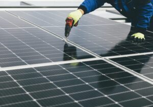 solar panel installation