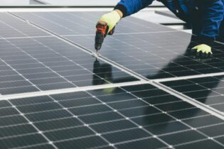 solar panel installation