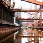 water systems outside a factory