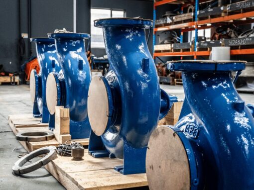 APE Pumps blue sprayed pumps