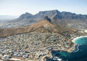 City of Cape Town from the air