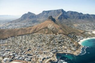 City of Cape Town from the air