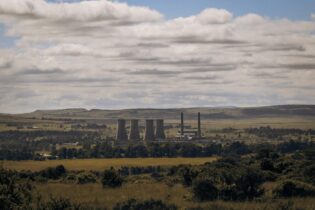 Eskom power station in Newcastle KZN