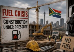 Fuel Crisis on construction site
