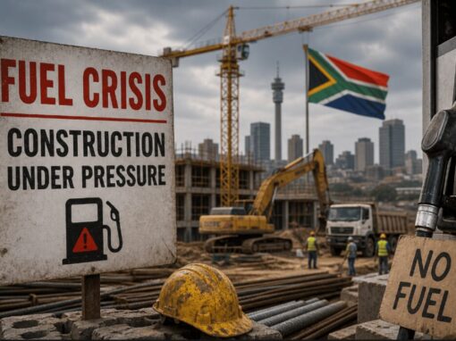 Fuel Crisis on construction site