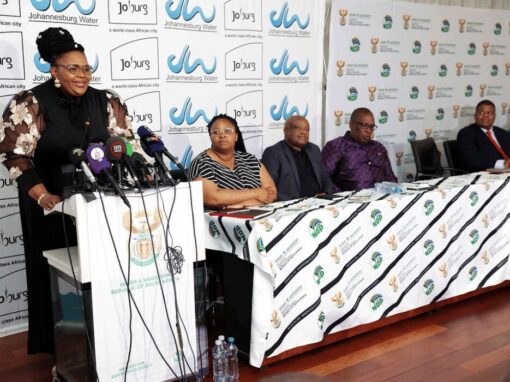 Minister of Water and Sanitation Pemmy Majodina