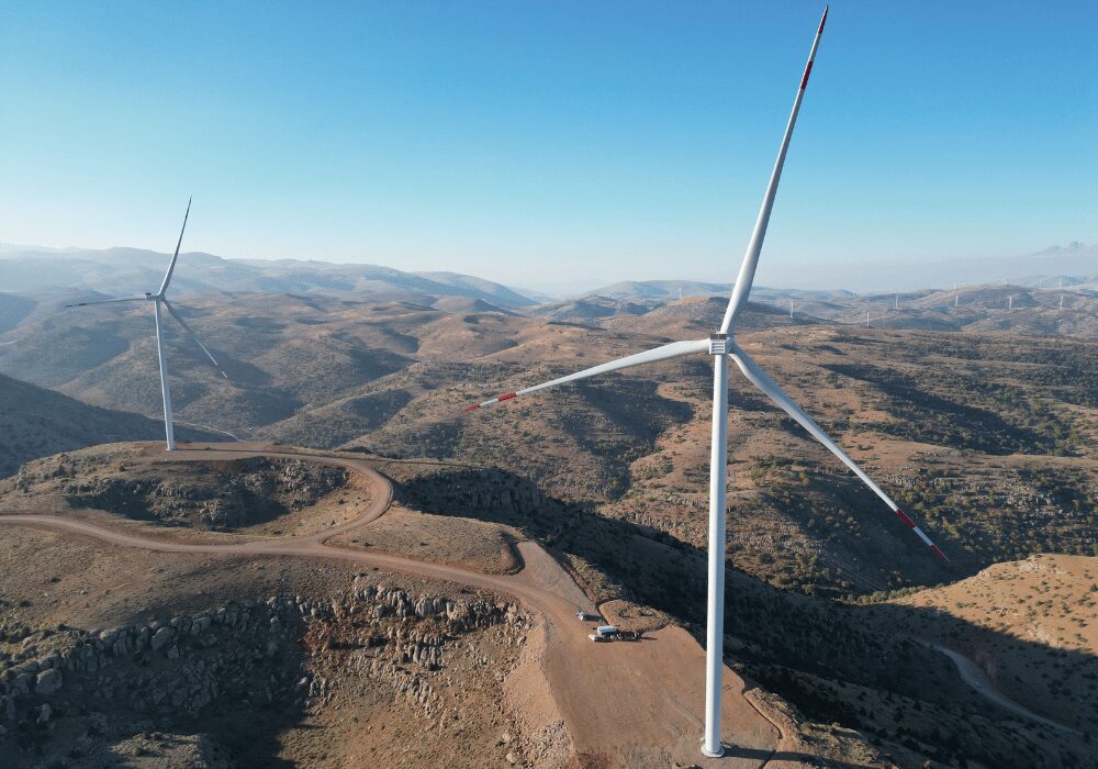 Nordex Windfarm turbine