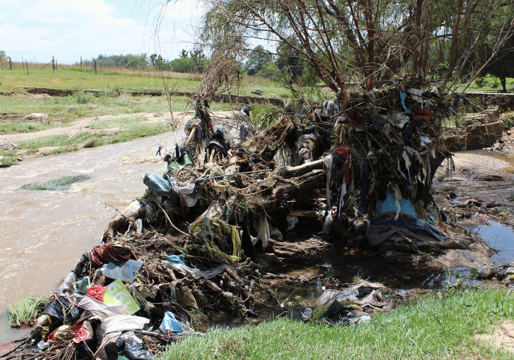 Pollution in the Jukskei River