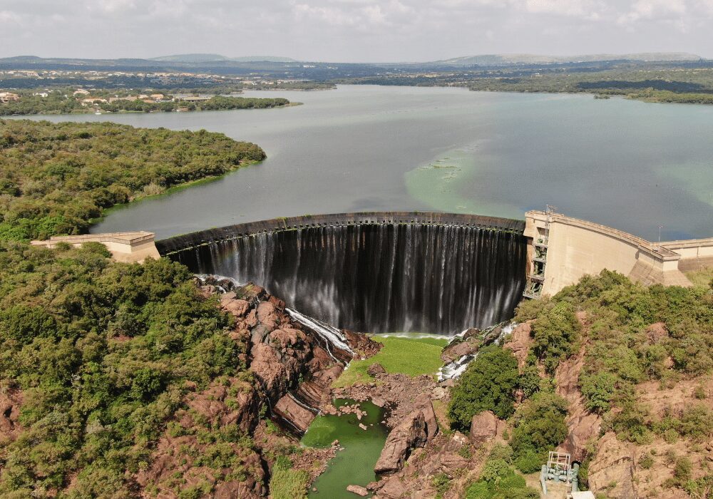 Roodeplaat Dam is part of the Magalies Water supply network