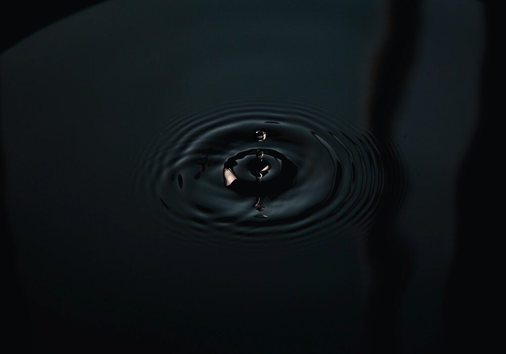 black oil rendered image