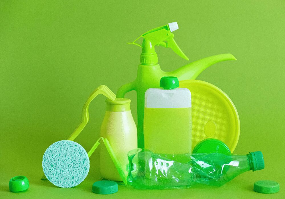 green recycled plastic products