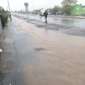 local town flooded south africa