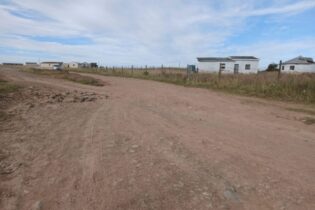 Bityi residents near Mthatha raised their own funds to level this gravel road in their community after their pleas for government help went unanswered for years. Photo: Nombulelo Damba-Hendrik