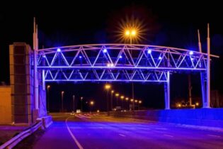 E-toll-gantry