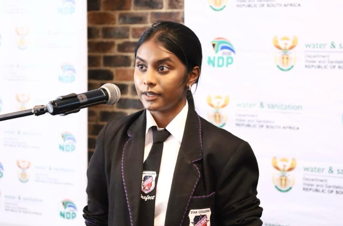 Second place, Alyssa Pillay from KZN