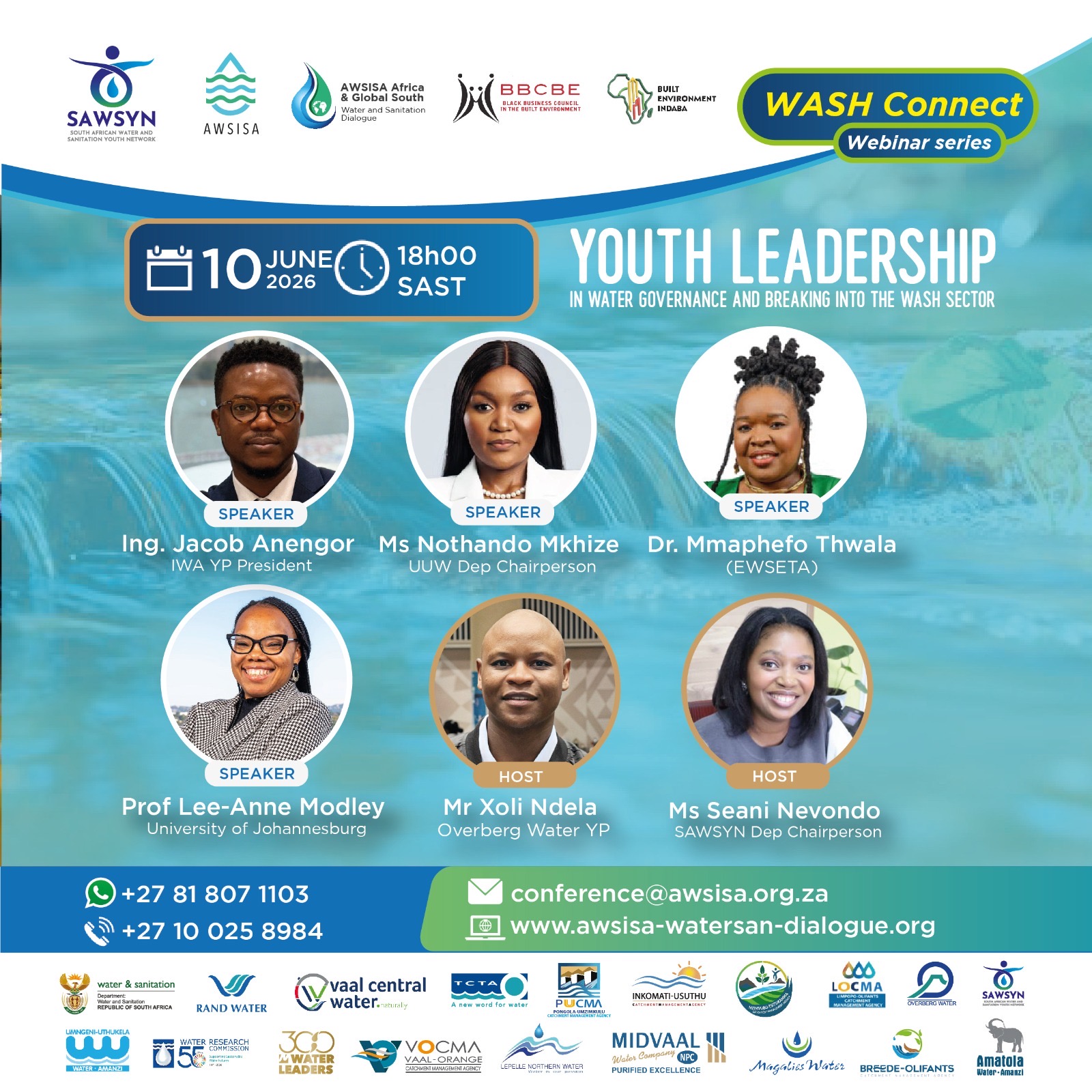 WASH Connect Youth Leadership Dialogue – 10 June 2026