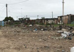 Walmer Airport Valley informal settlement in Gqeberha, Eastern Cape, South Africa
