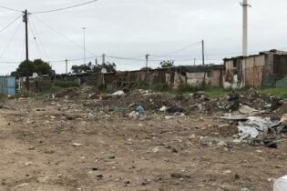 Walmer Airport Valley informal settlement in Gqeberha, Eastern Cape, South Africa