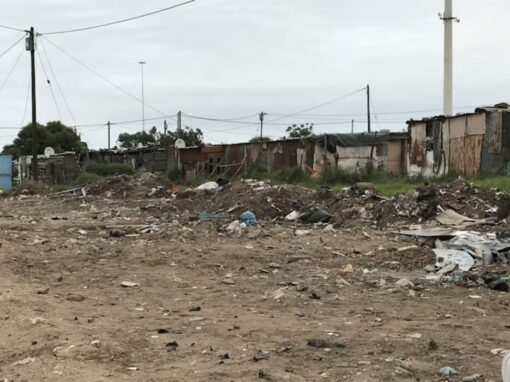 Walmer Airport Valley informal settlement in Gqeberha, Eastern Cape, South Africa