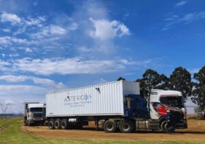 Watericon delivery truck for water treatment