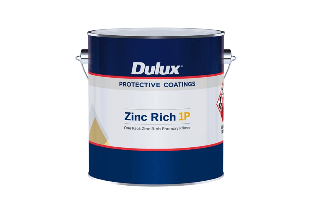 Zinc rich 1P coating tub