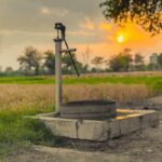 groundwater pumped from the ground