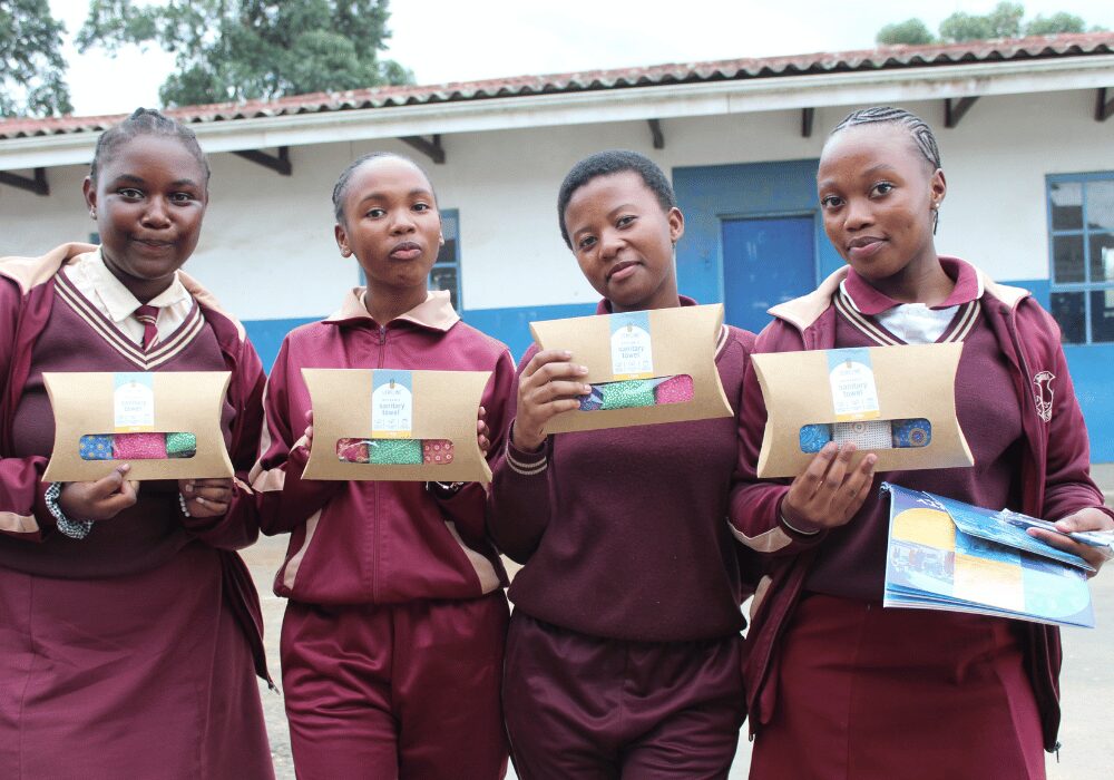 BORDA reusable sanitary pads for learners
