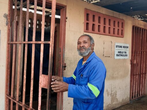 Community leader Zakharia Buthelezi