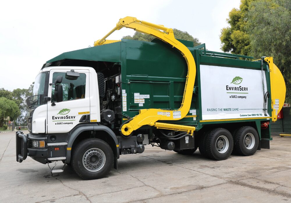 EnviroServ waste truck