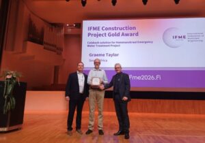 IFME Construction Project Gold Award winner Graeme Taylor