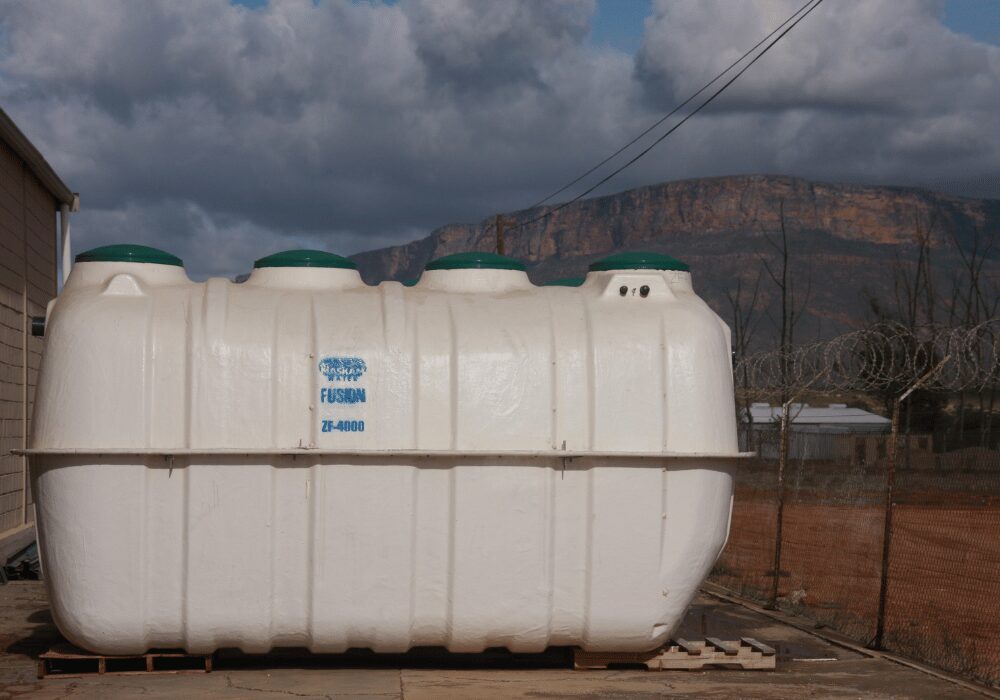 Maskam Water Fusion wastewater treatment plant in Franschhoek in 2010ion