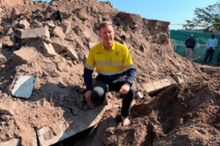 Minister Dean Macpherson Visits Site Of Shembe Church Wall Collapse