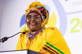 Pemmy Majodina Minister of Water and Sanitation of South Africa