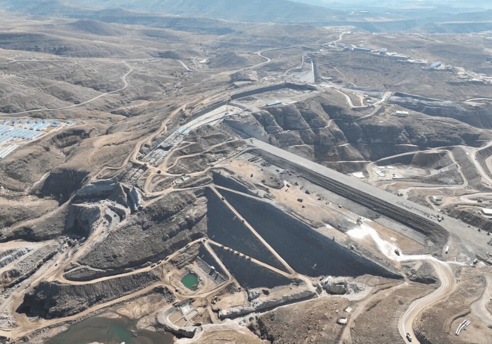 Polihali Dam from above