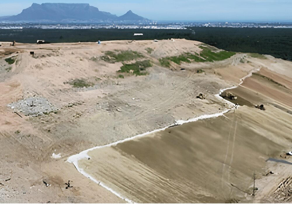 Progressive permanent capping for landfill in Cape Town