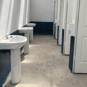Sobonakhona High School toilet block for girls