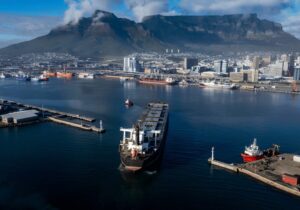 South African trade port in Cape Town