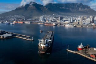 South African trade port in Cape Town