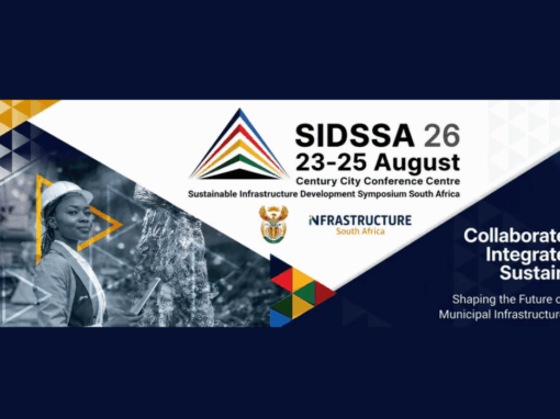 Sustainable Infrastructure Development Symposium South Africa 2026 conference banner
