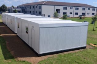 Waco Modular buildings on school grounds