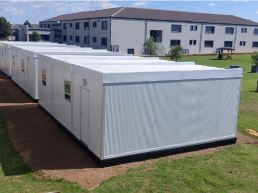 Waco Modular buildings on school grounds