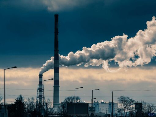 air pollution from factory