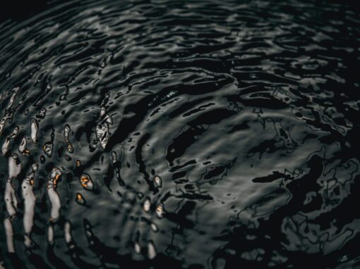 clean dark water