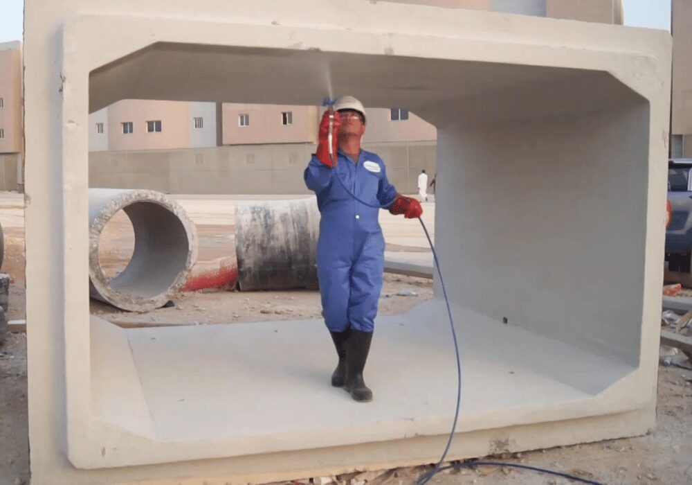 spraylock surfacing concrete block